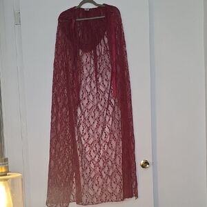 Spirit Red Lace Garment